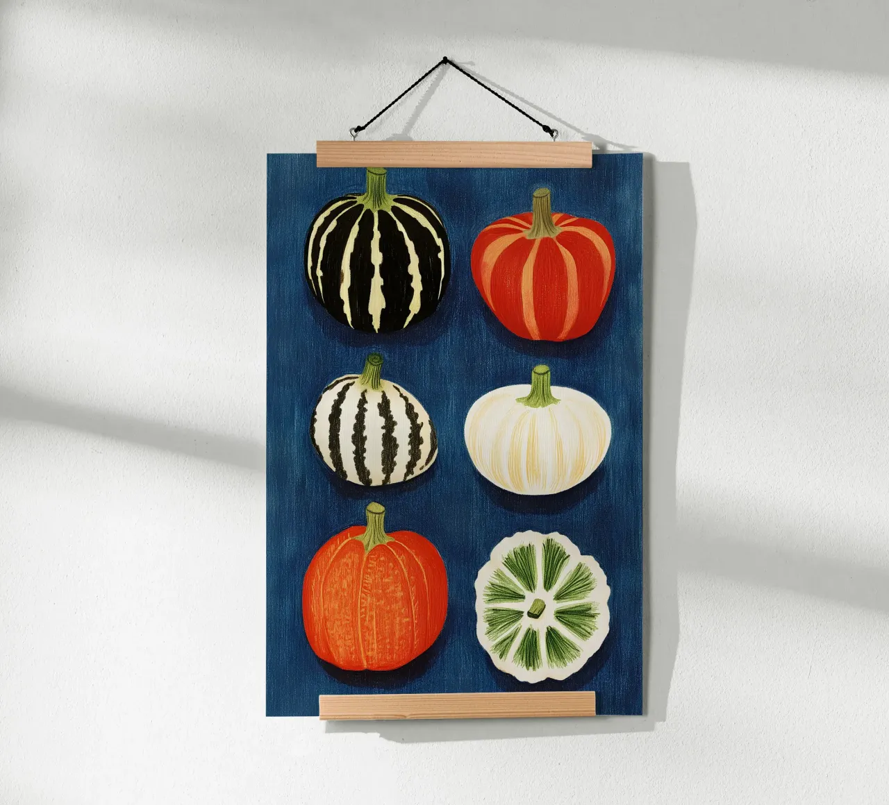 Pumpkins poster by Curious Canvas