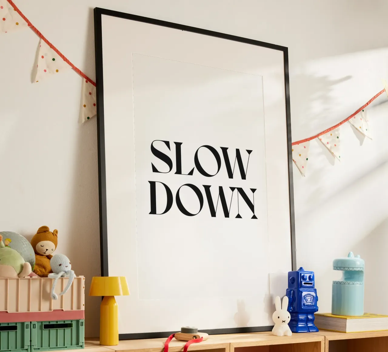 SLOW DOWN poster by n.4