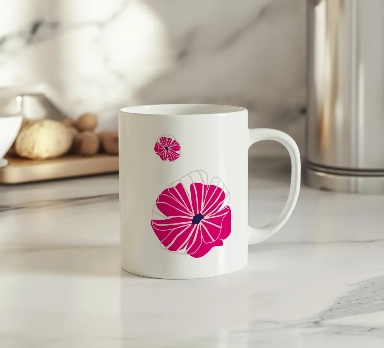 Potenza dei fiori d'autunno tazza in ceramica da Schuhmann Design