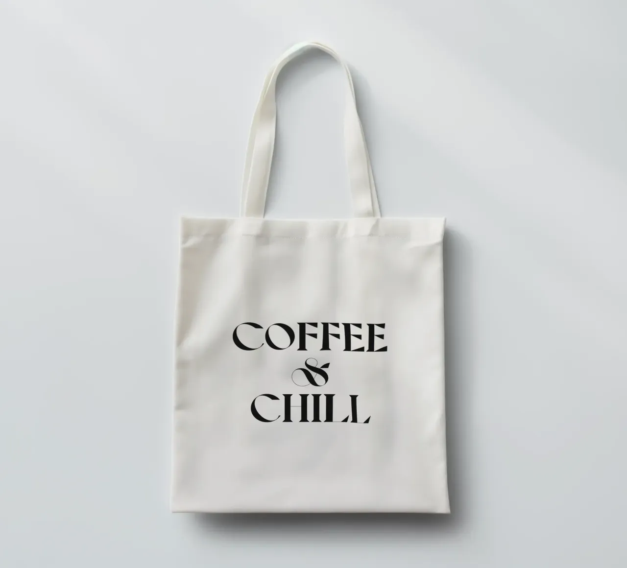 COFFEE AND CHILL borsa in juta da n.4