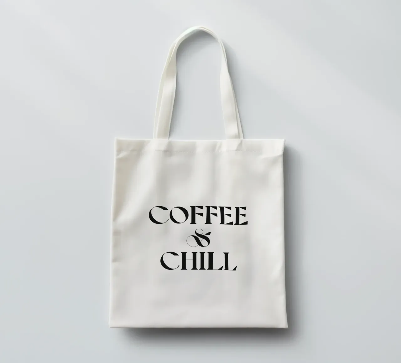 COFFEE AND CHILL borsa in juta da n.4