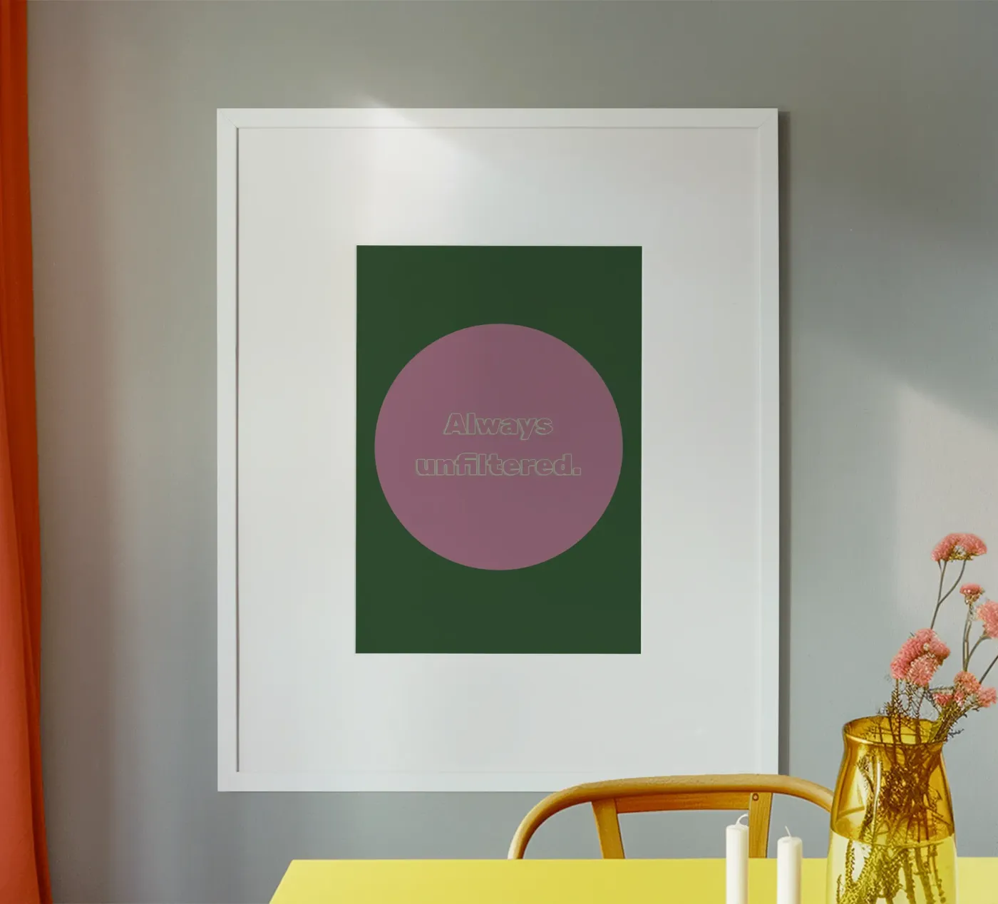 Altijd ongefilterd. poster van Hetty Lu