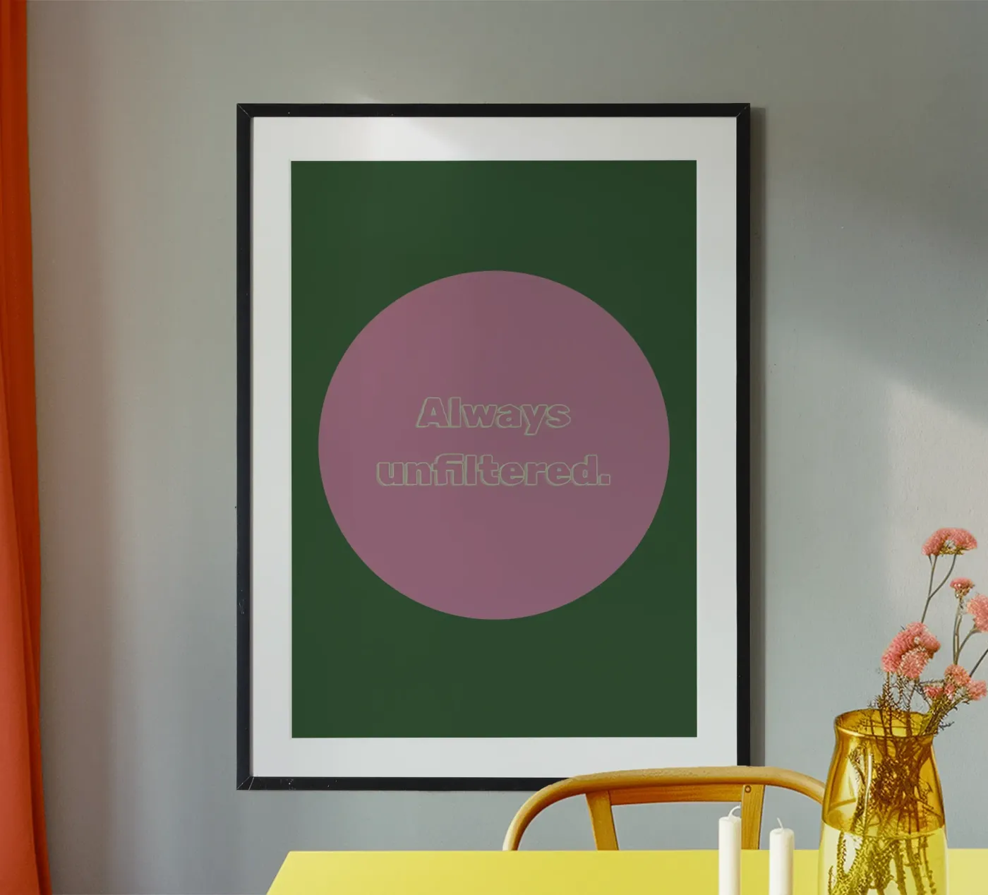 Altijd ongefilterd. poster van Hetty Lu