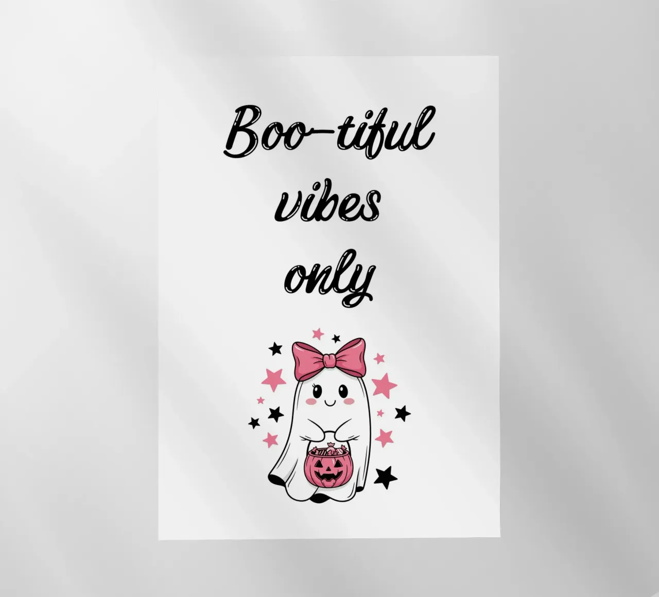 Boo-tiful vibes only pellicola backlit da HolidaysCandyWalls