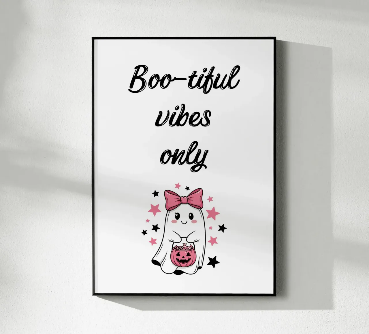 Boo-tiful vibes only plexiglass da HolidaysCandyWalls