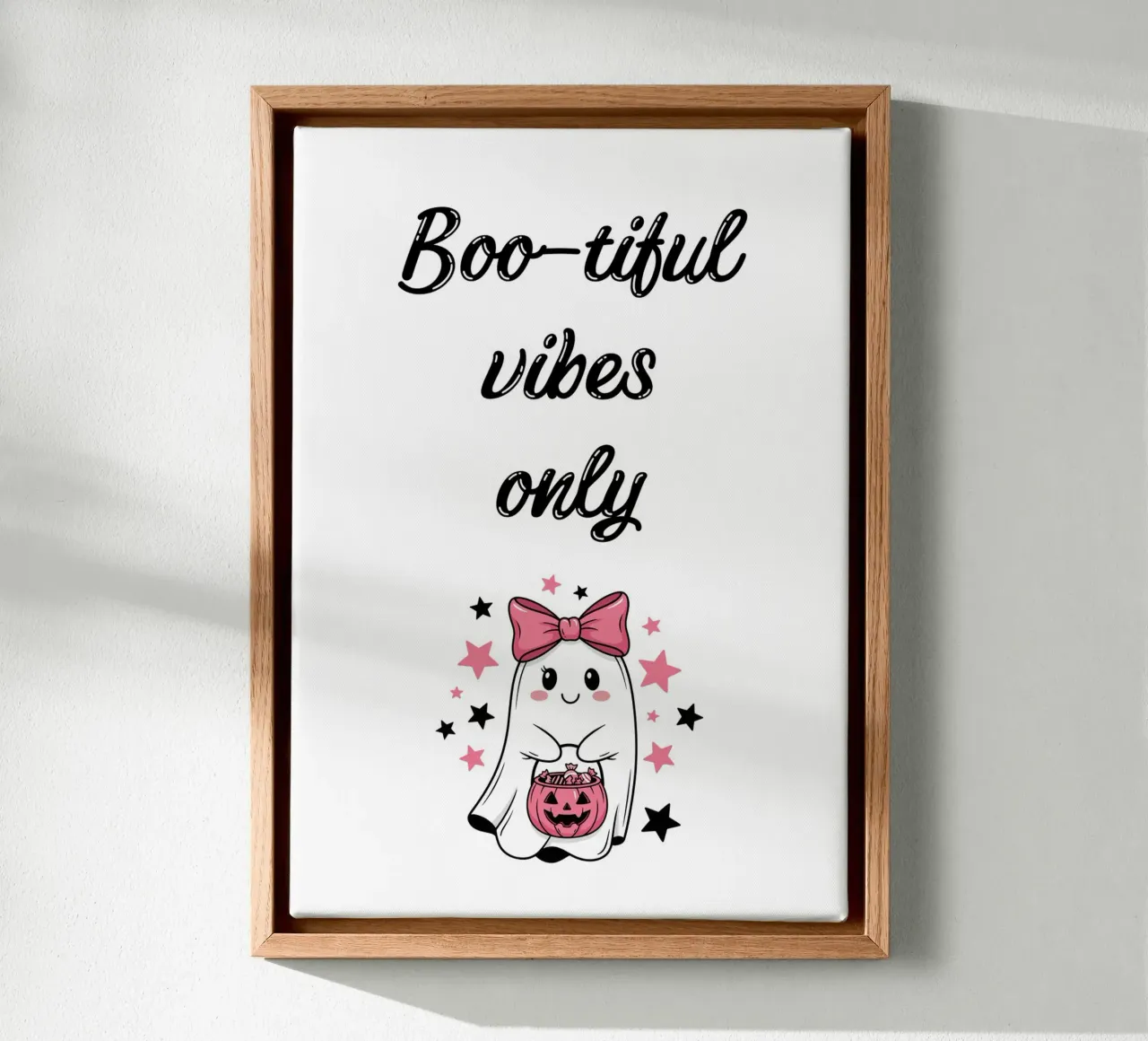 Boo-tiful vibes only tela da HolidaysCandyWalls