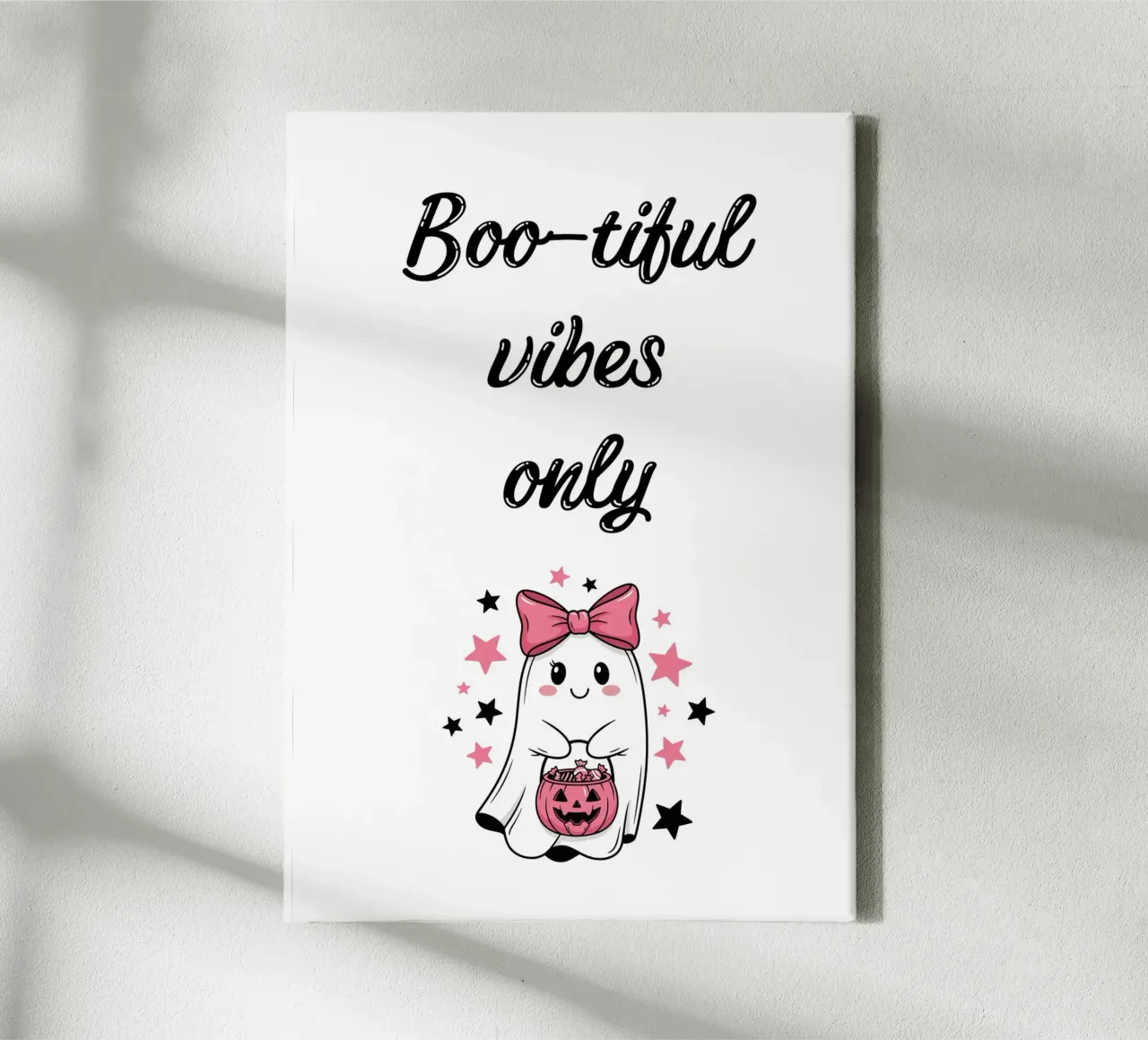 Boo-tiful vibes only tela da HolidaysCandyWalls