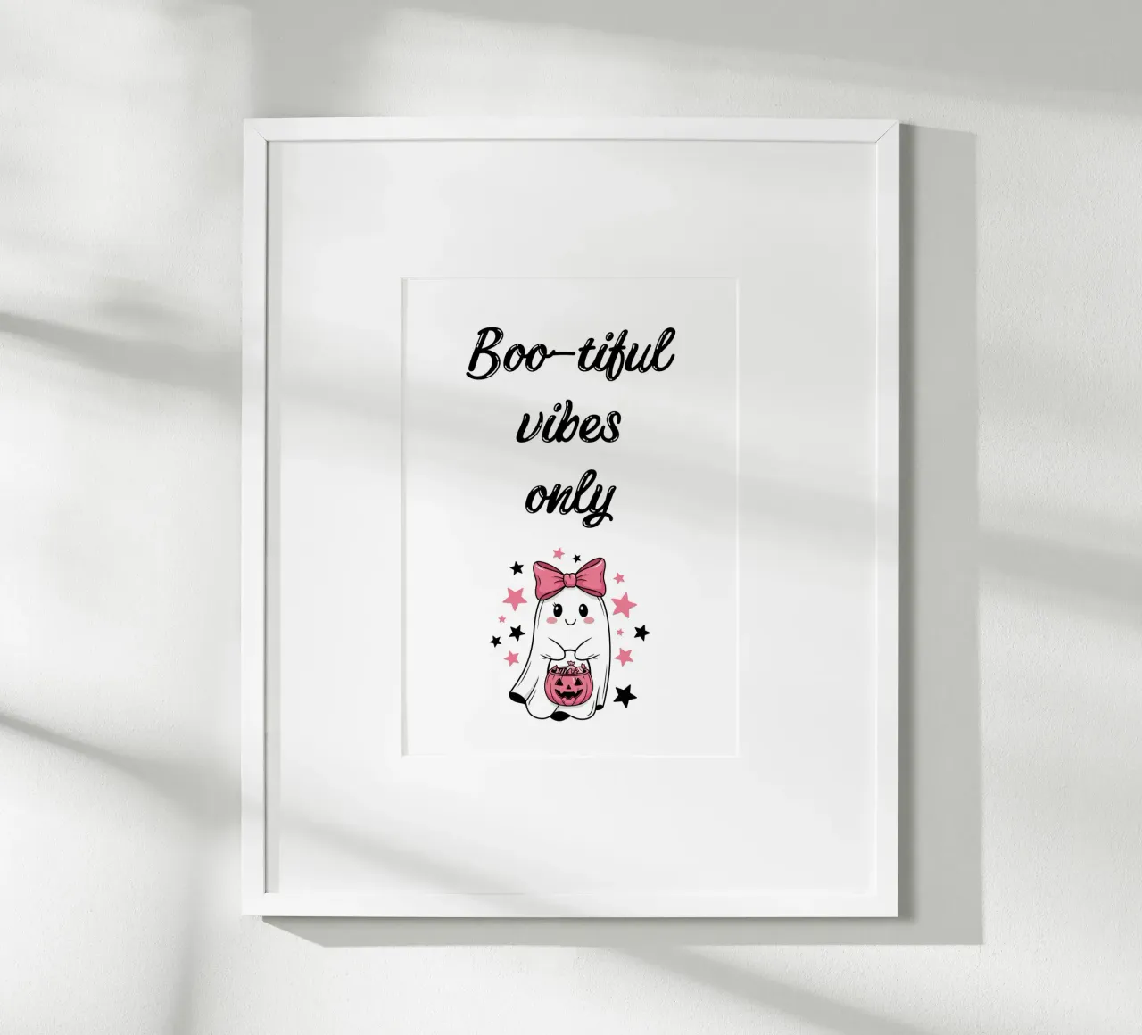 Boo-tiful vibes only carta hahnemühle da HolidaysCandyWalls