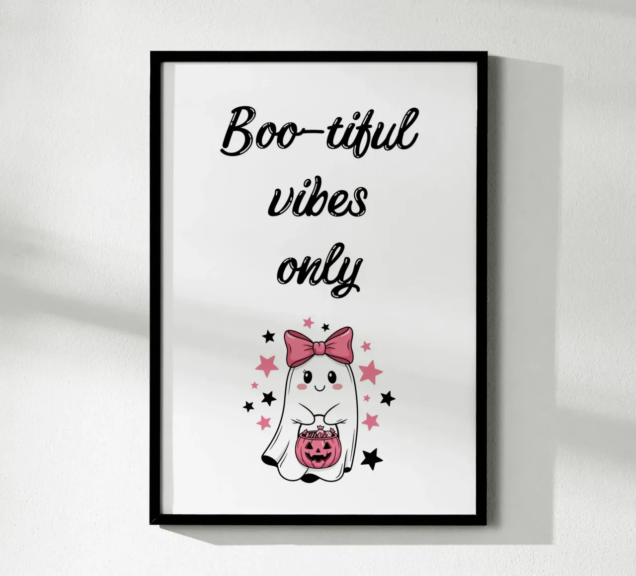 Boo-tiful vibes only carta hahnemühle da HolidaysCandyWalls