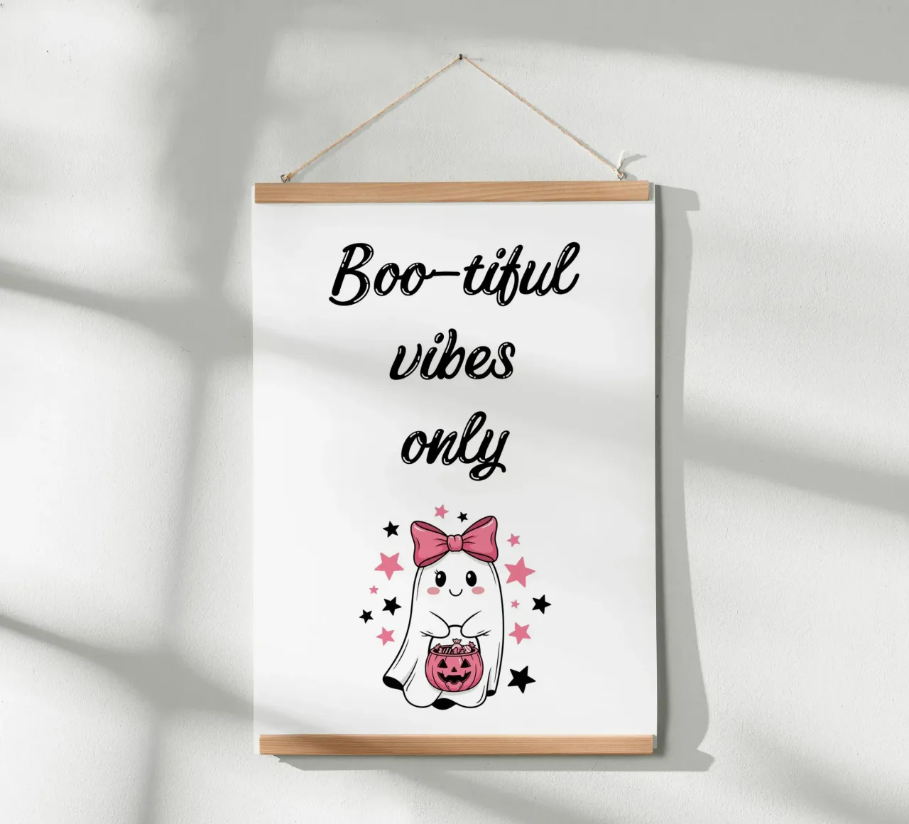 Boo-tiful vibes only carta hahnemühle da HolidaysCandyWalls
