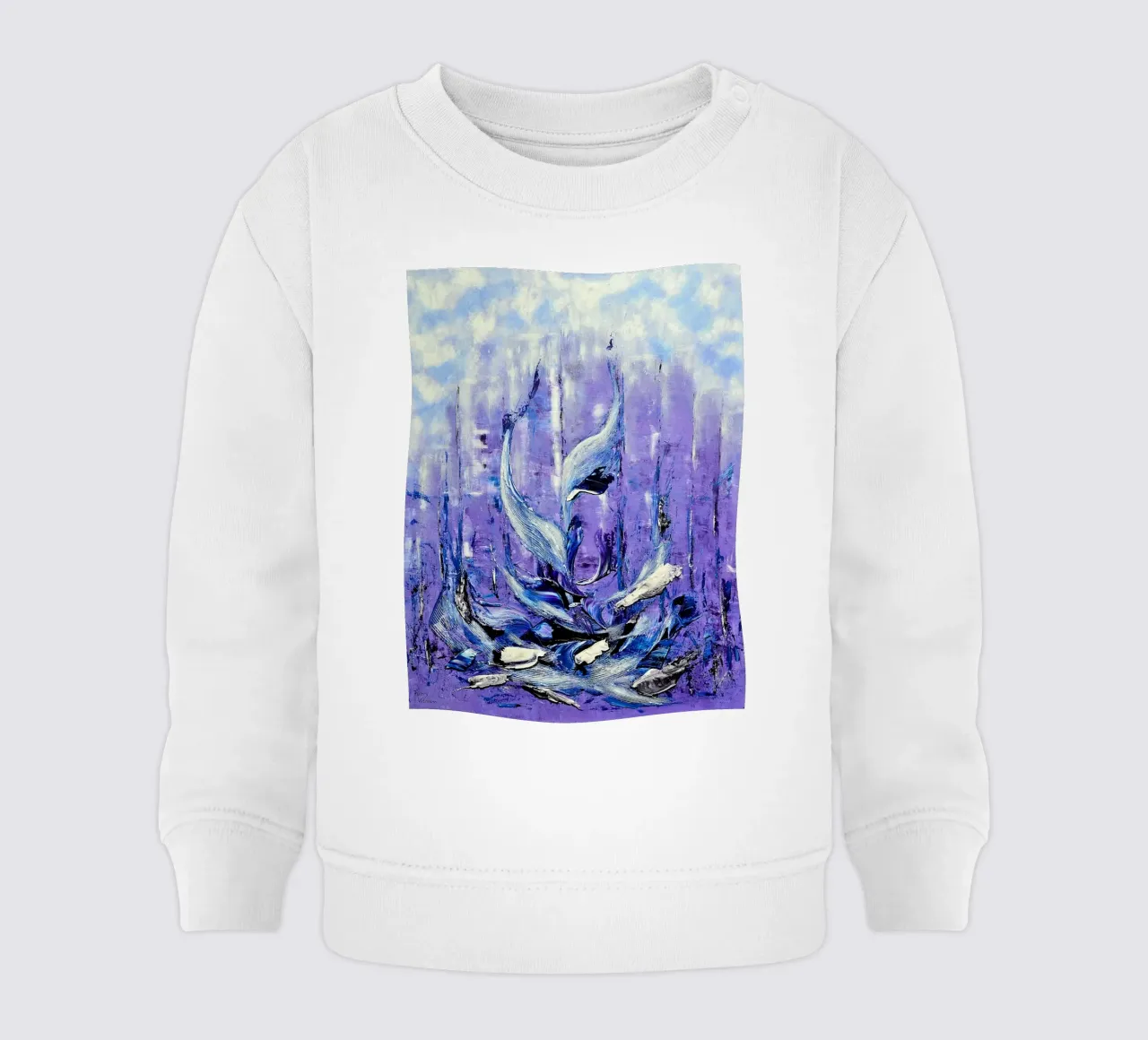 VIVERE IN UNA GRANDE CITTÀ. felpa neonato da Little treasures for your home