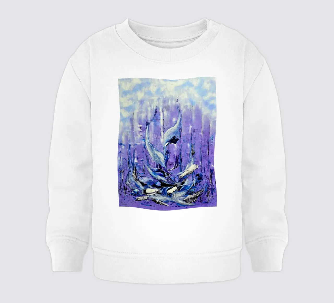 VIVERE IN UNA GRANDE CITTÀ. felpa neonato da Little treasures for your home