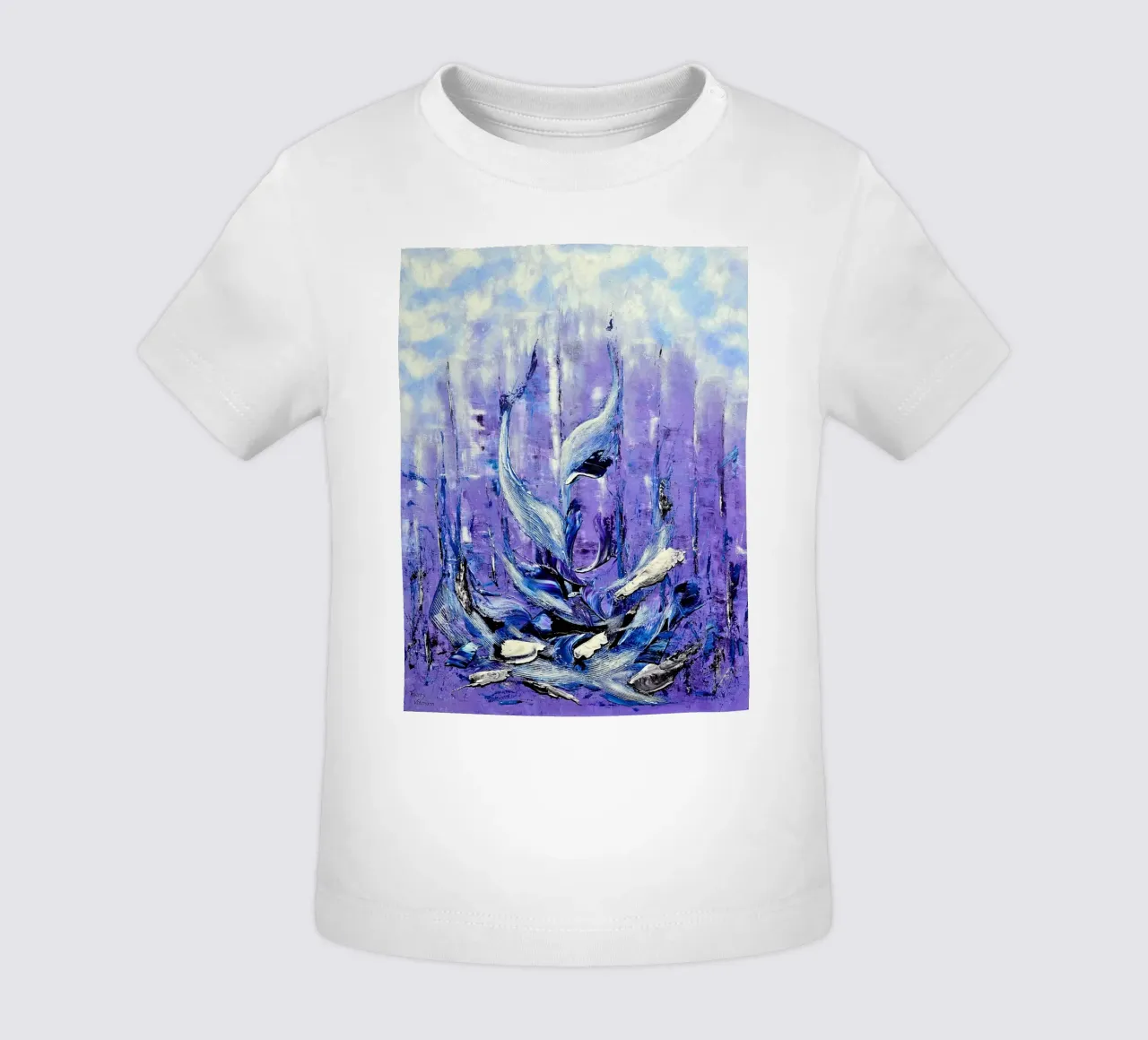 VIVERE IN UNA GRANDE CITTÀ. maglietta neonato da Little treasures for your home