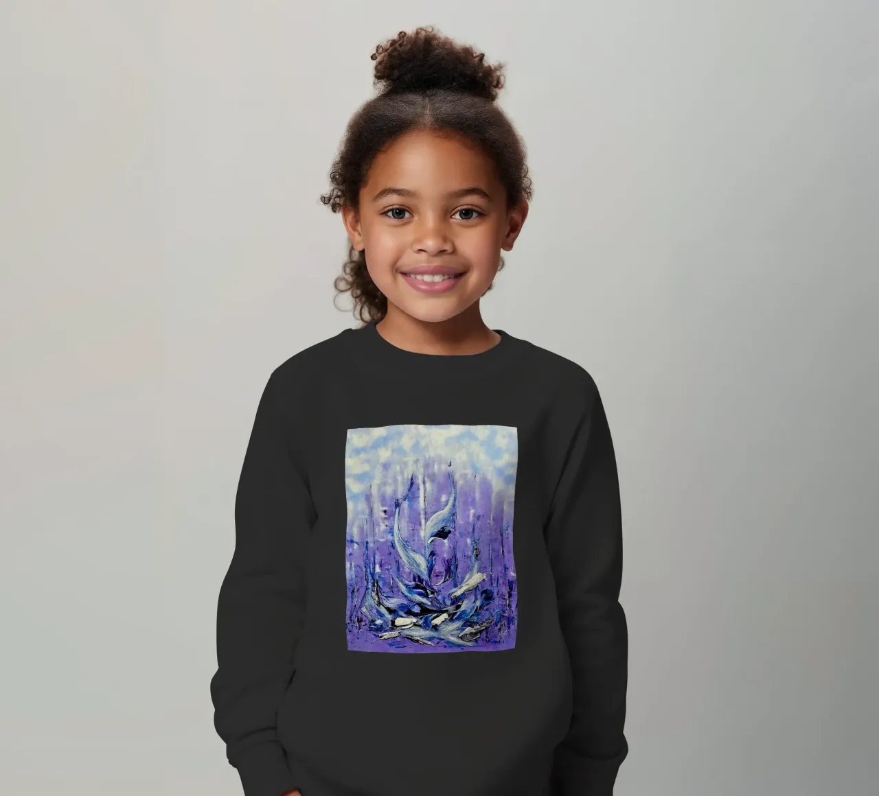 VIVERE IN UNA GRANDE CITTÀ. felpa bambino da Little treasures for your home