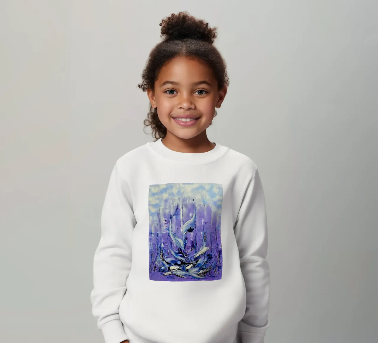 VIVERE IN UNA GRANDE CITTÀ. felpa bambino da Little treasures for your home