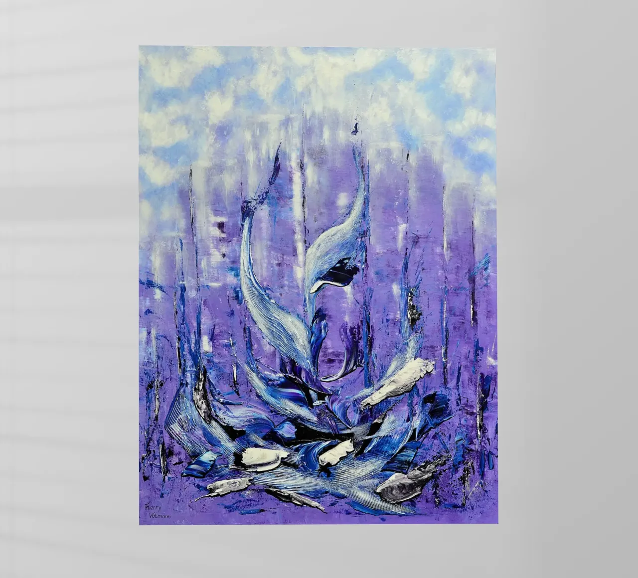 VIVERE IN UNA GRANDE CITTÀ. pellicola backlit da Little treasures for your home