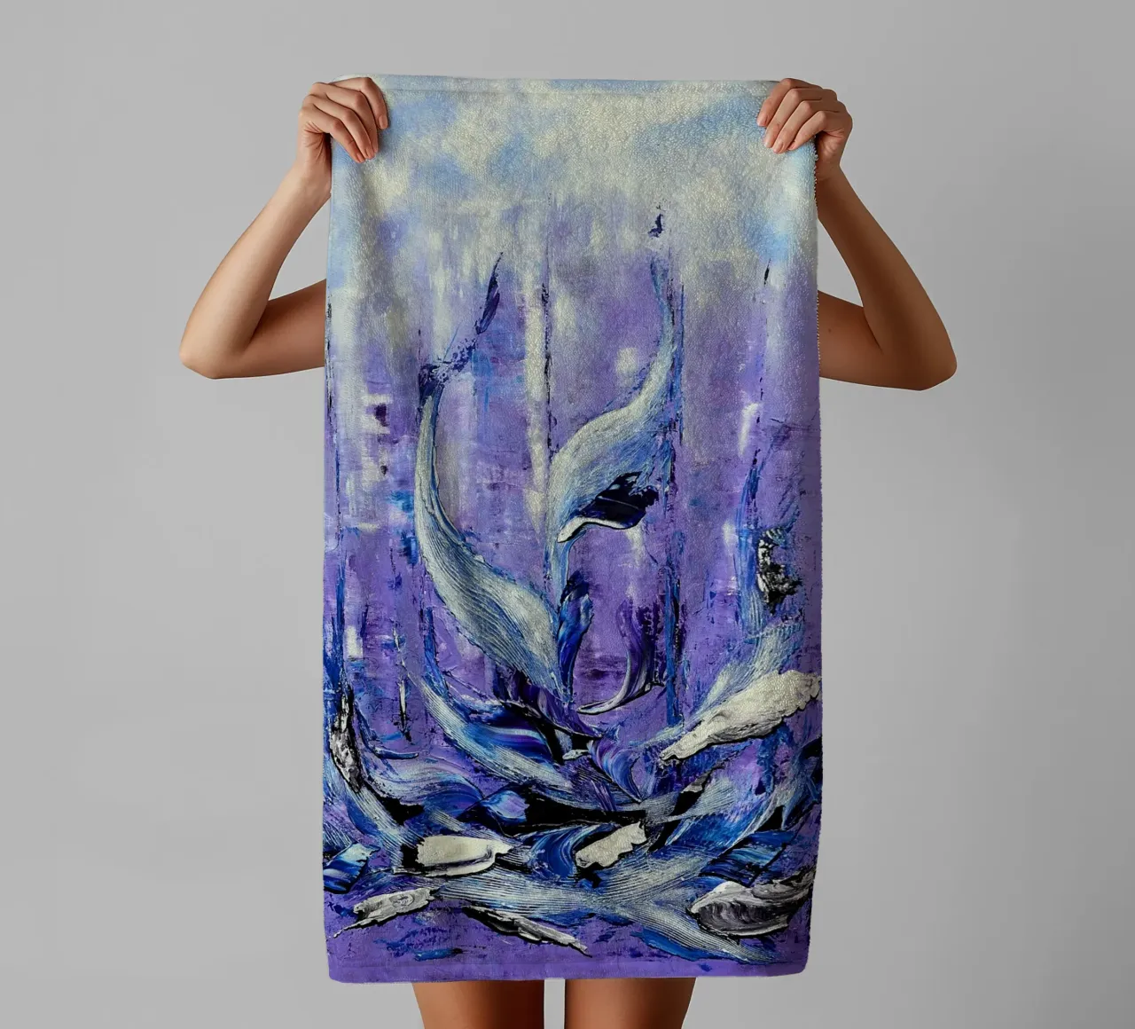 VIVERE IN UNA GRANDE CITTÀ. asciugamano da bagno da Little treasures for your home