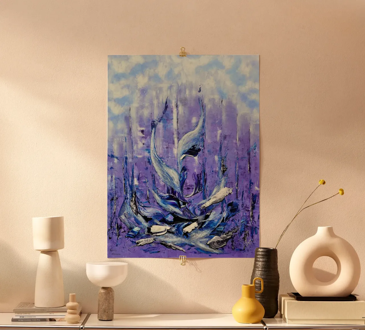 VIVERE IN UNA GRANDE CITTÀ. carta hahnemühle da Little treasures for your home