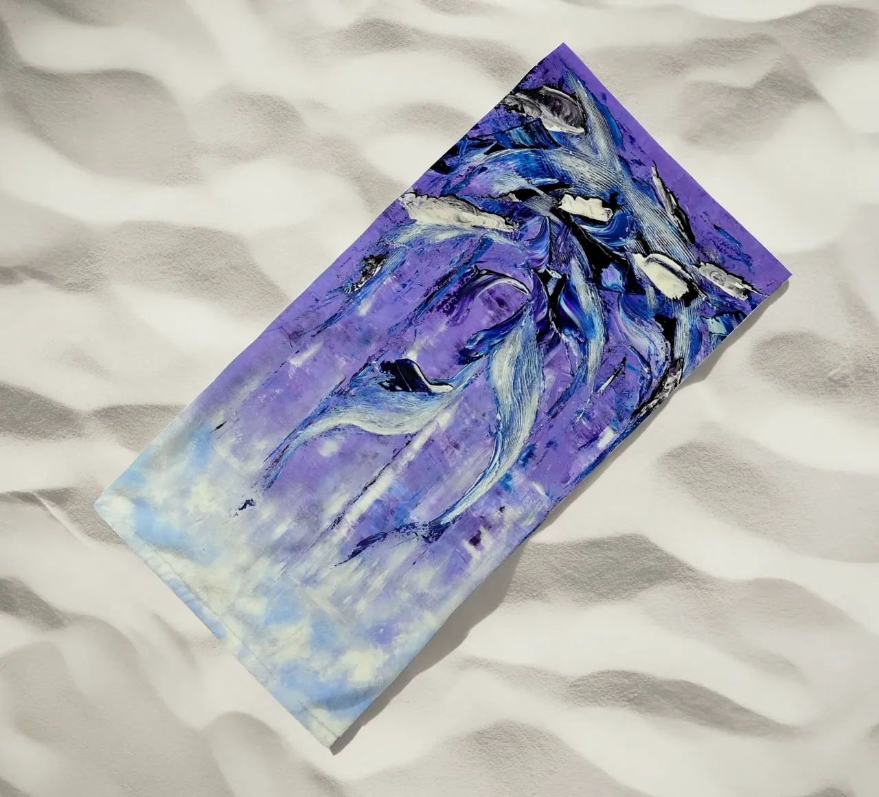 VIVERE IN UNA GRANDE CITTÀ. telo mare da Little treasures for your home