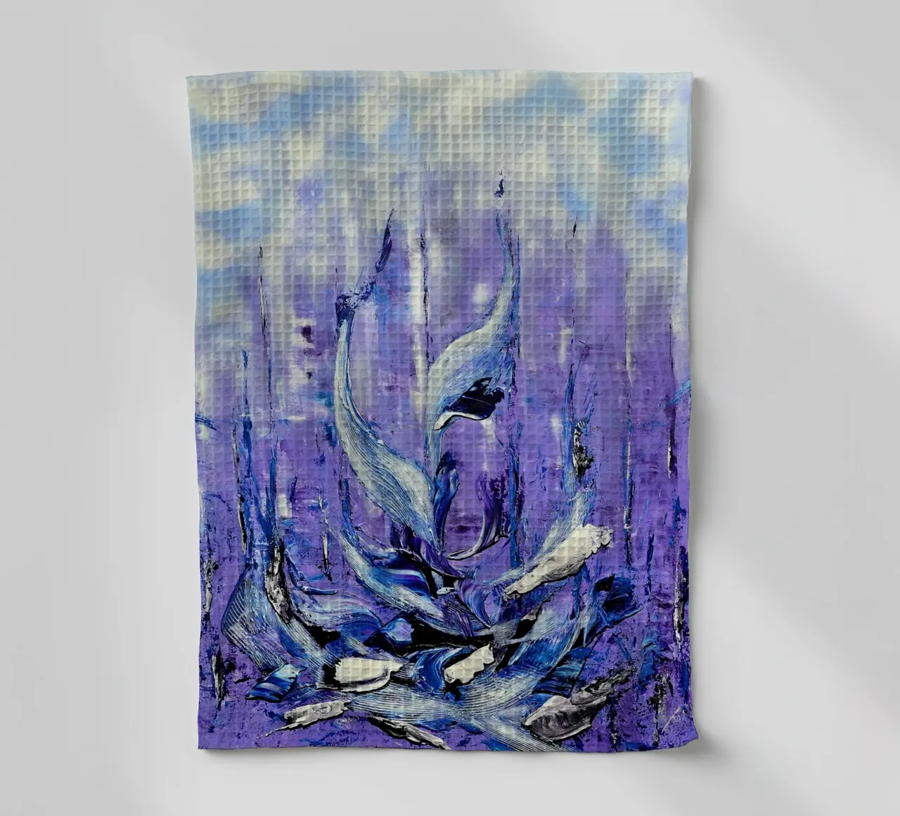 VIVERE IN UNA GRANDE CITTÀ. canovaccio da cucina da Little treasures for your home