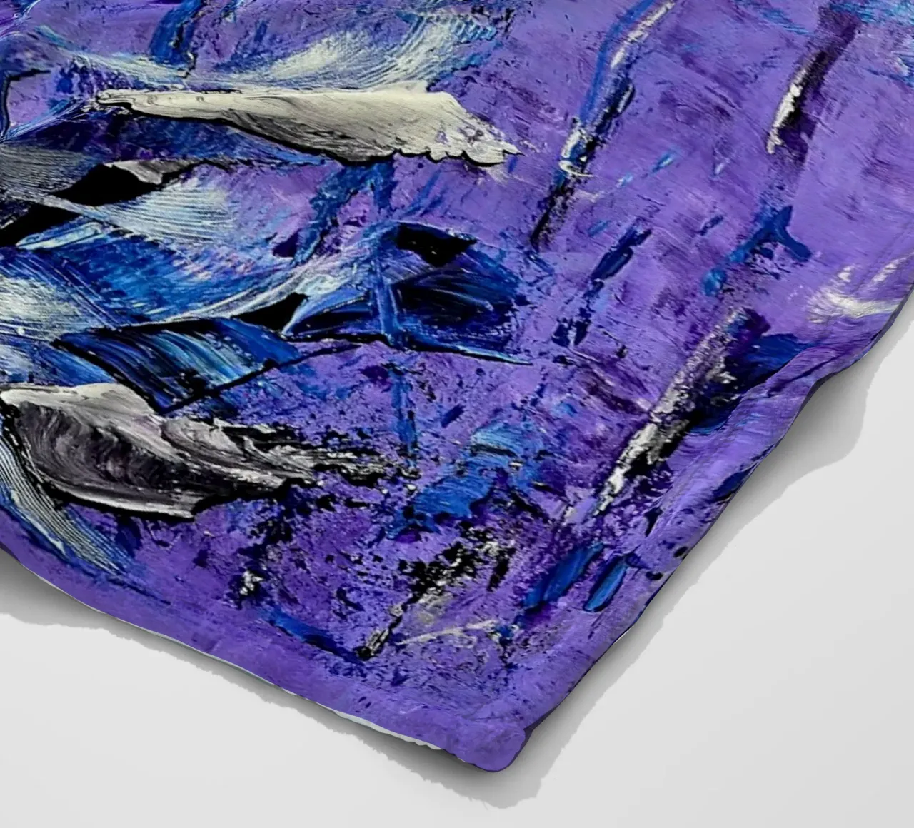 VIVERE IN UNA GRANDE CITTÀ. coperta in pile da Little treasures for your home