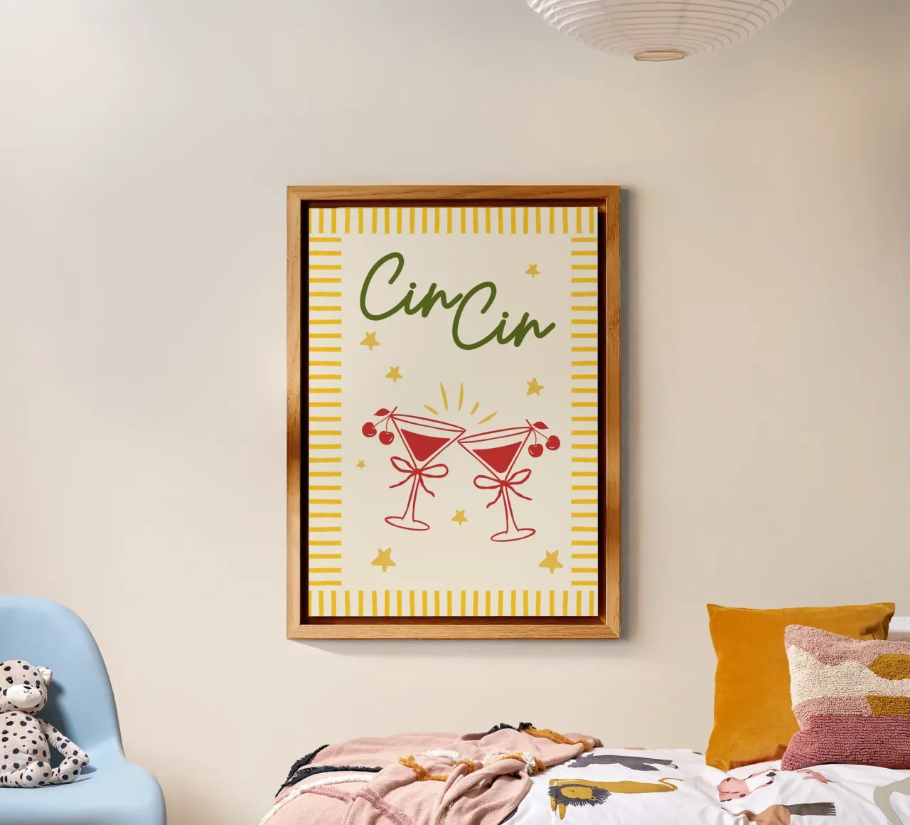 Cin Cin alluminio dibond da PurePeachChristmas