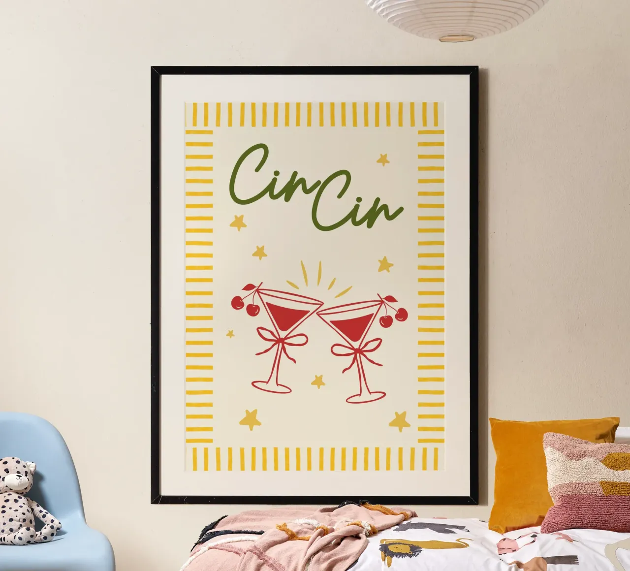 Cin Cin poster da PurePeachChristmas