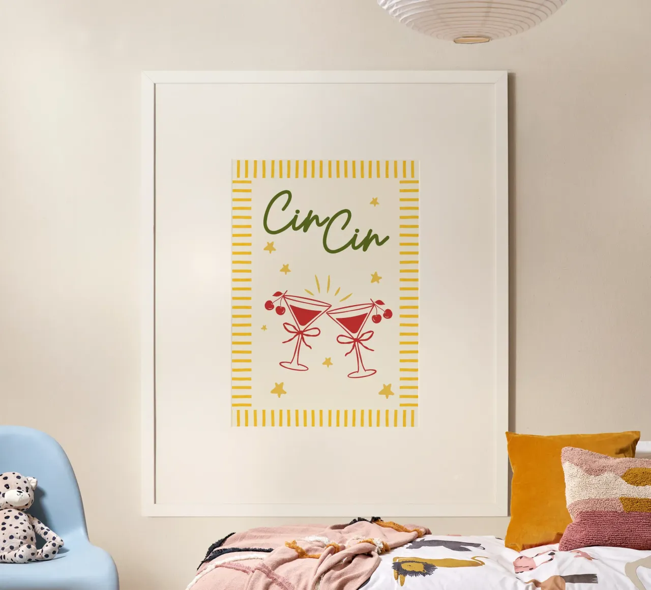 Cin Cin poster da PurePeachChristmas