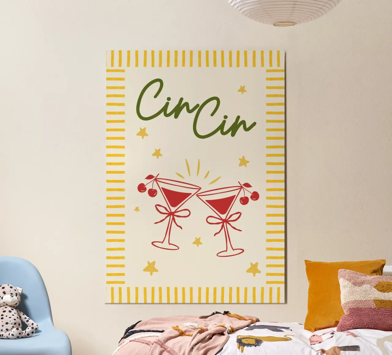 Cin Cin poster da PurePeachChristmas