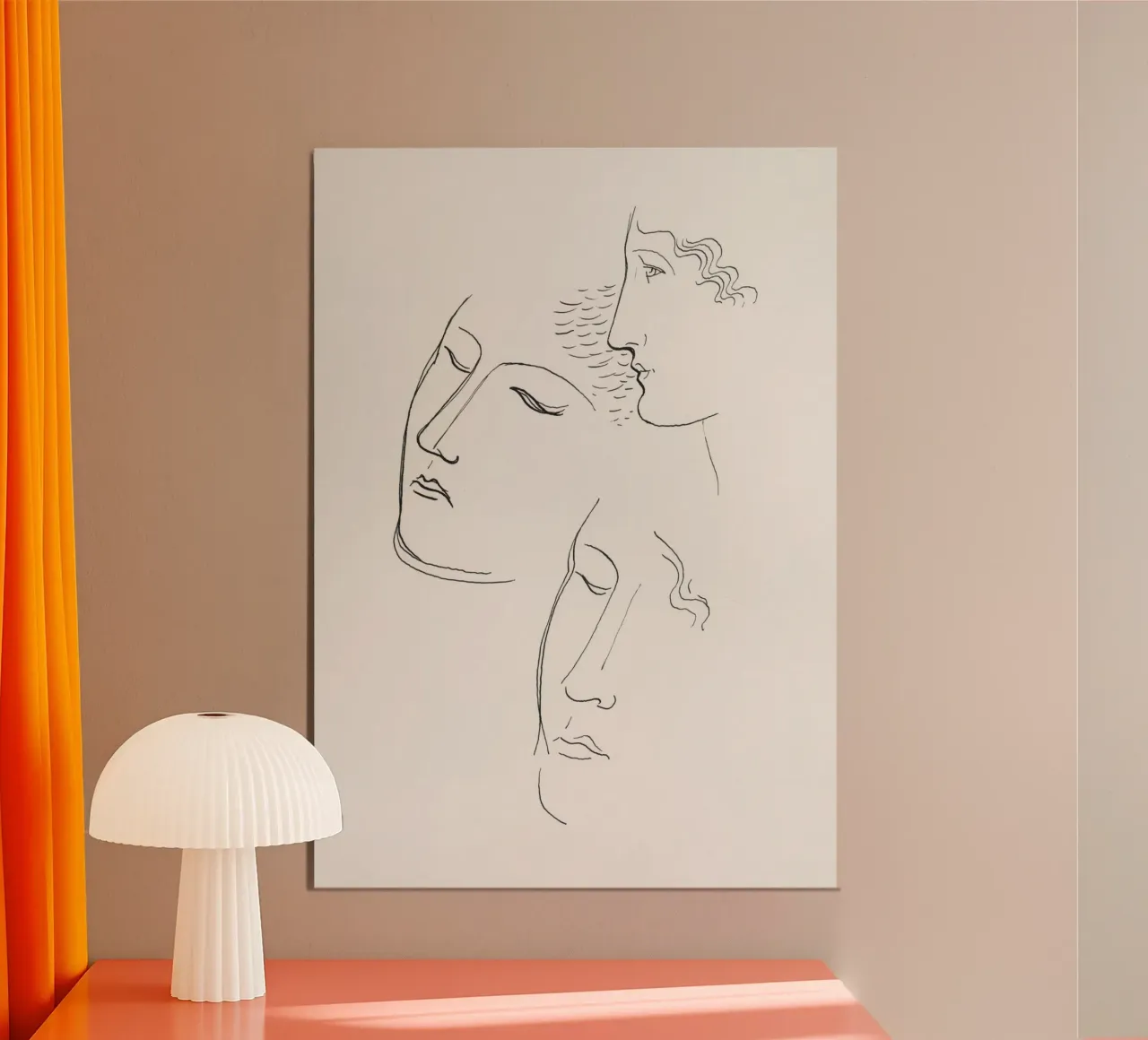 Sketchbook with various studio drawings alluminio dibond da artshop