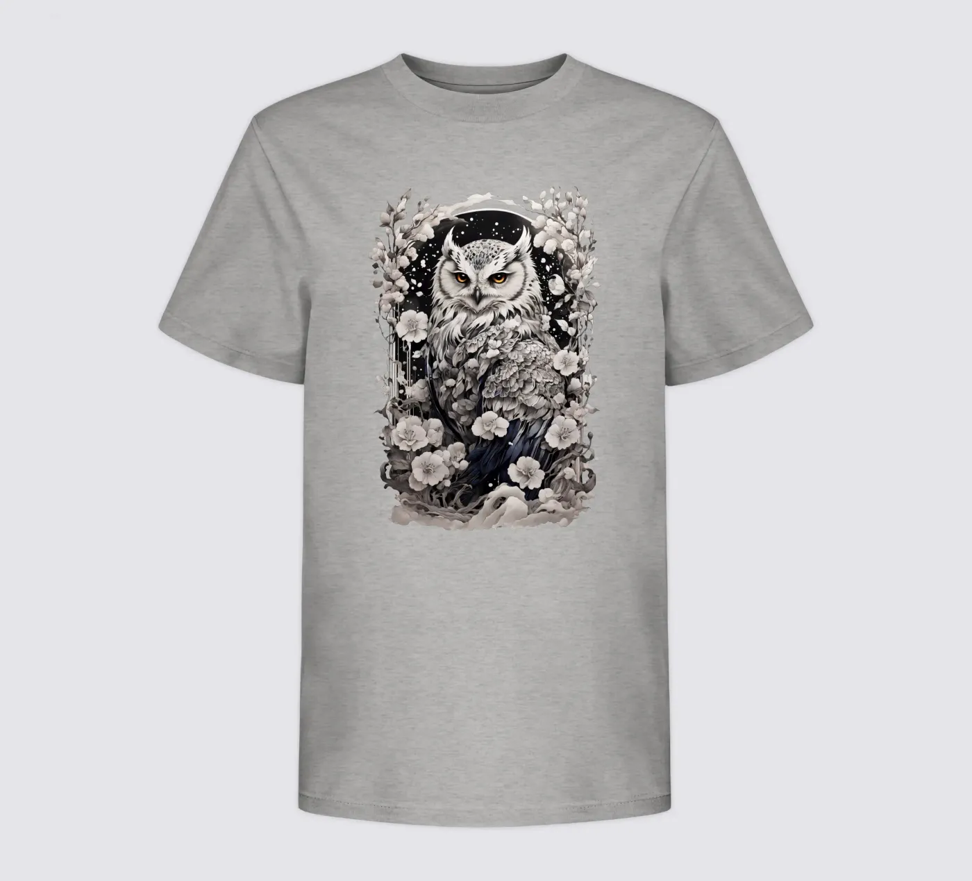 Snow Owl Kinder T-Shirt von Eva Nev