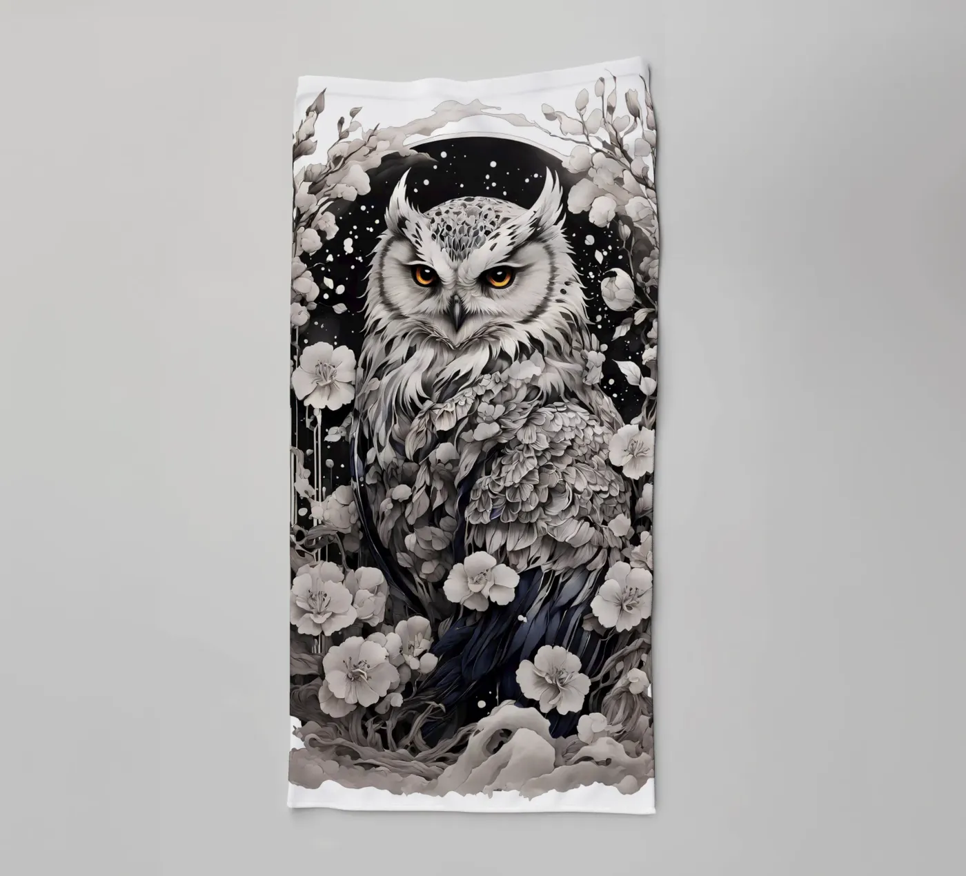 Snow Owl serviette de bain de Eva Nev