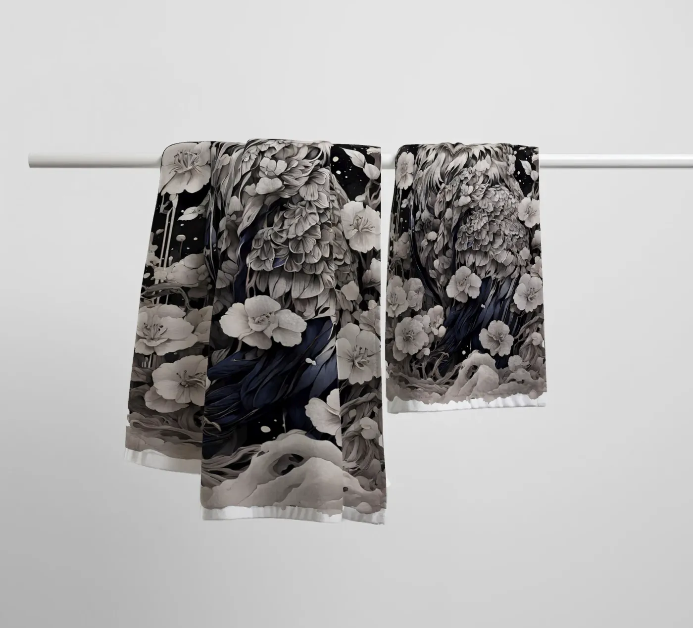 Snow Owl serviette de bain de Eva Nev