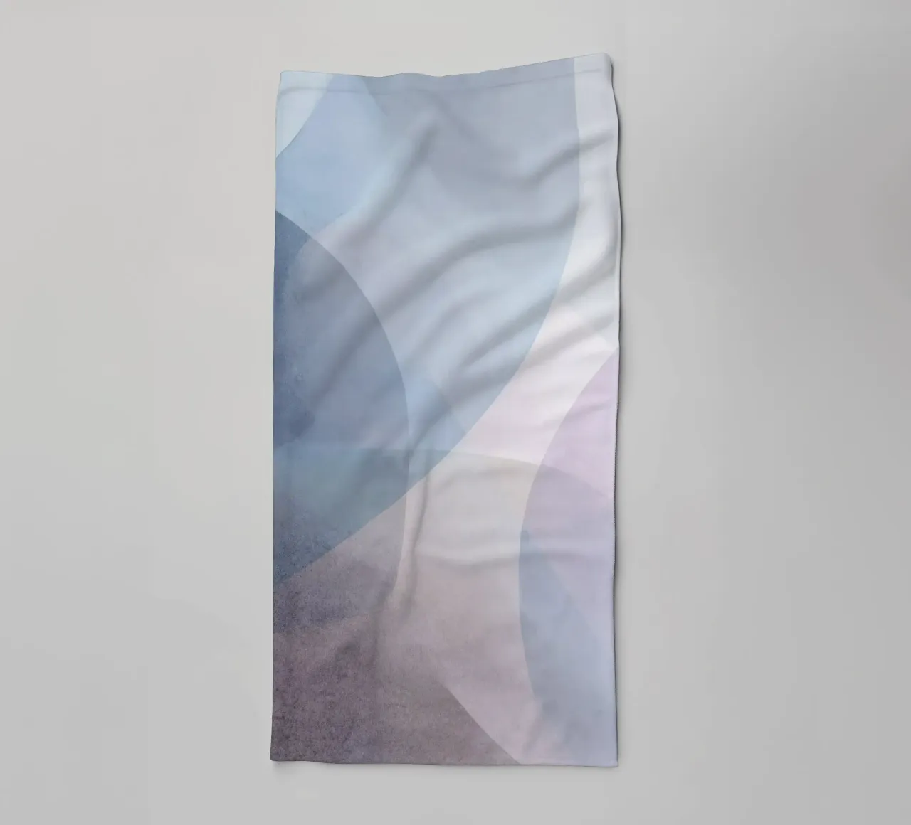 Misty Flow Soft Abstract Layers towel by Artbyvo