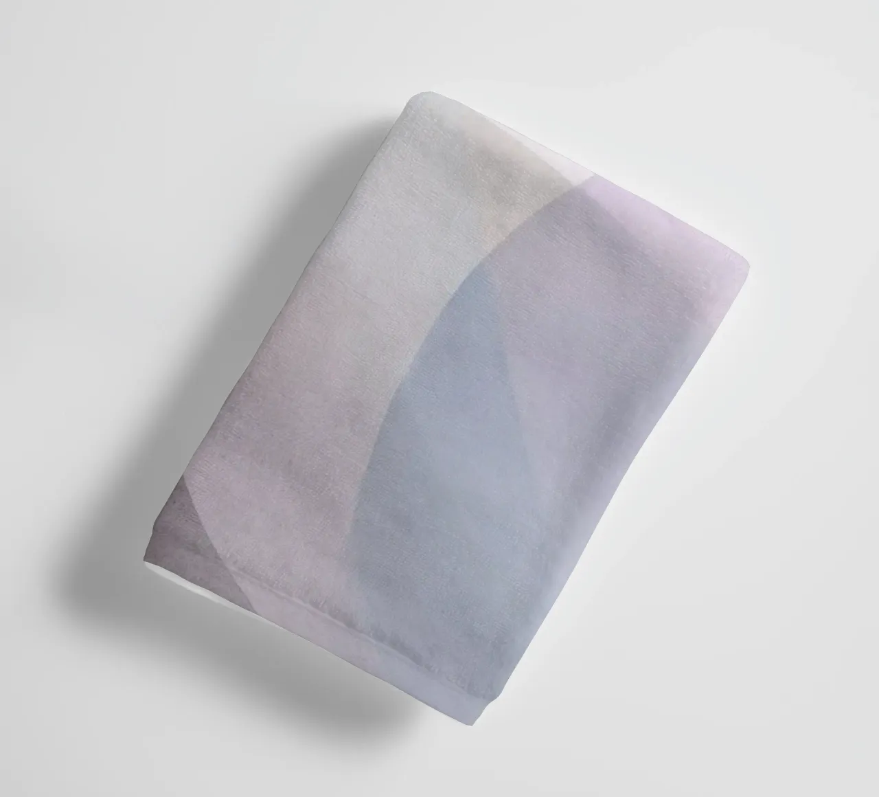 Misty Flow Soft Abstract Layers towel by Artbyvo