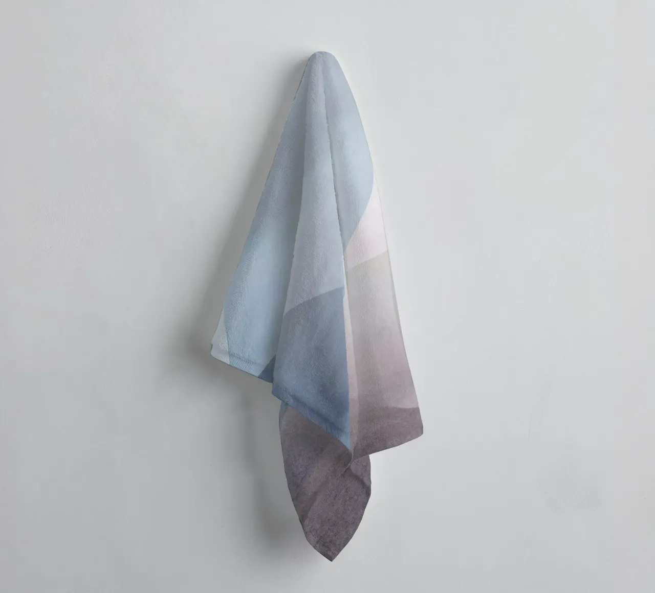 Misty Flow Soft Abstract Layers towel by Artbyvo