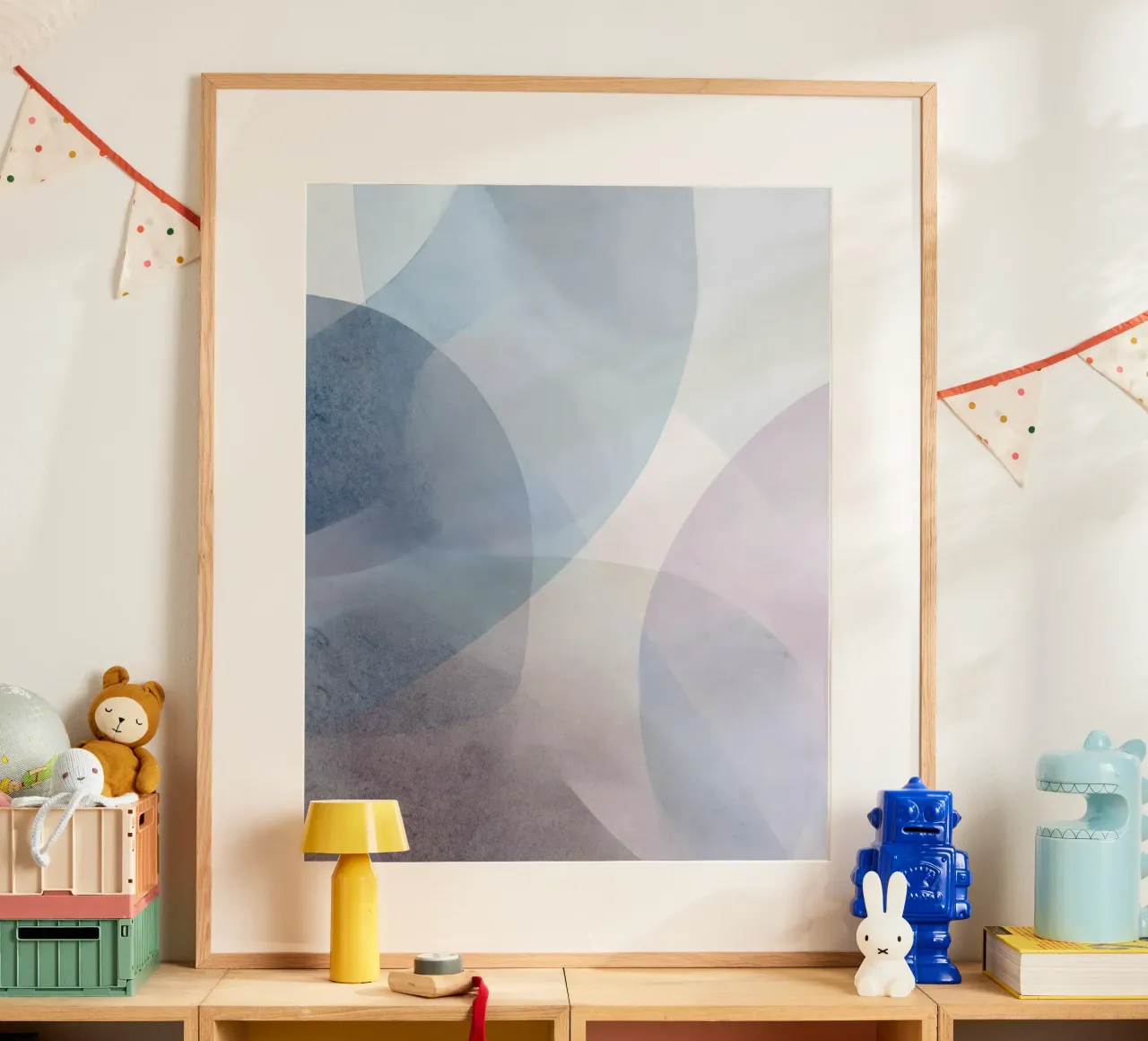 Misty Flow Soft Abstract Layers hahnemühle by Artbyvo