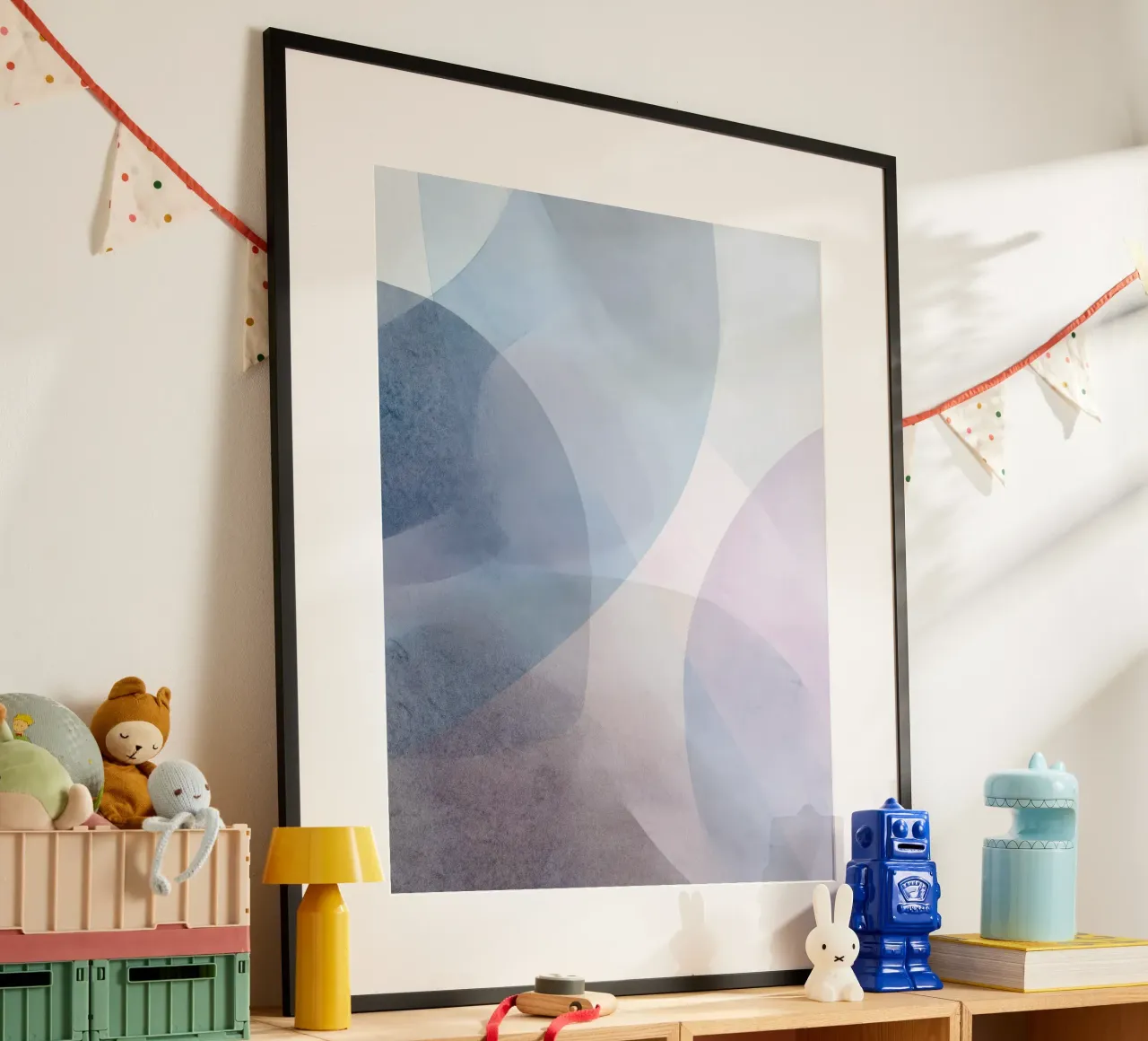 Misty Flow Soft Abstract Layers hahnemühle by Artbyvo
