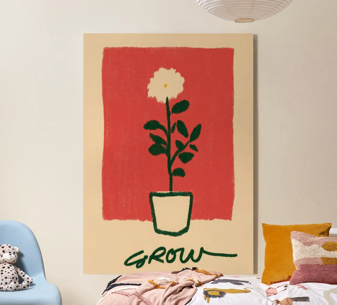 Grow acrylic glass by Nikis Art Studio