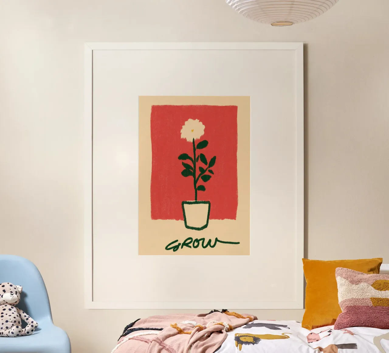 Grow poster by Nikis Art Studio