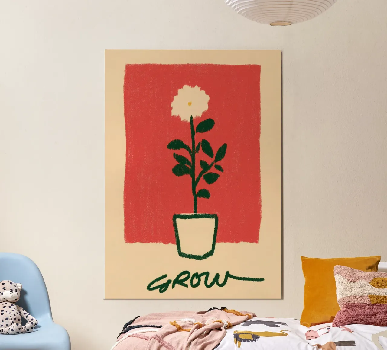 Grow poster by Nikis Art Studio