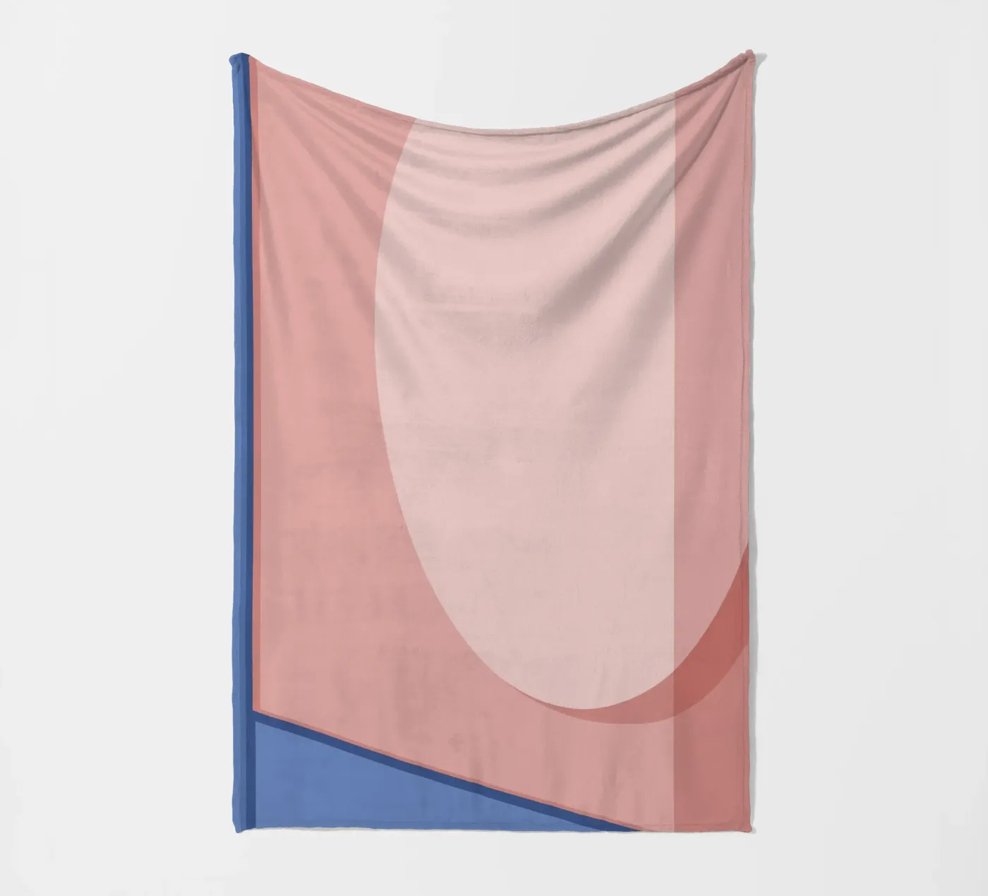 Soft Geometry fleece blanket by DARIA IVANOVNA