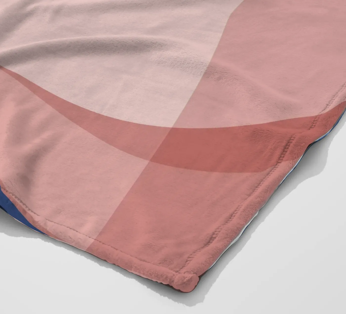 Soft Geometry fleece blanket by DARIA IVANOVNA