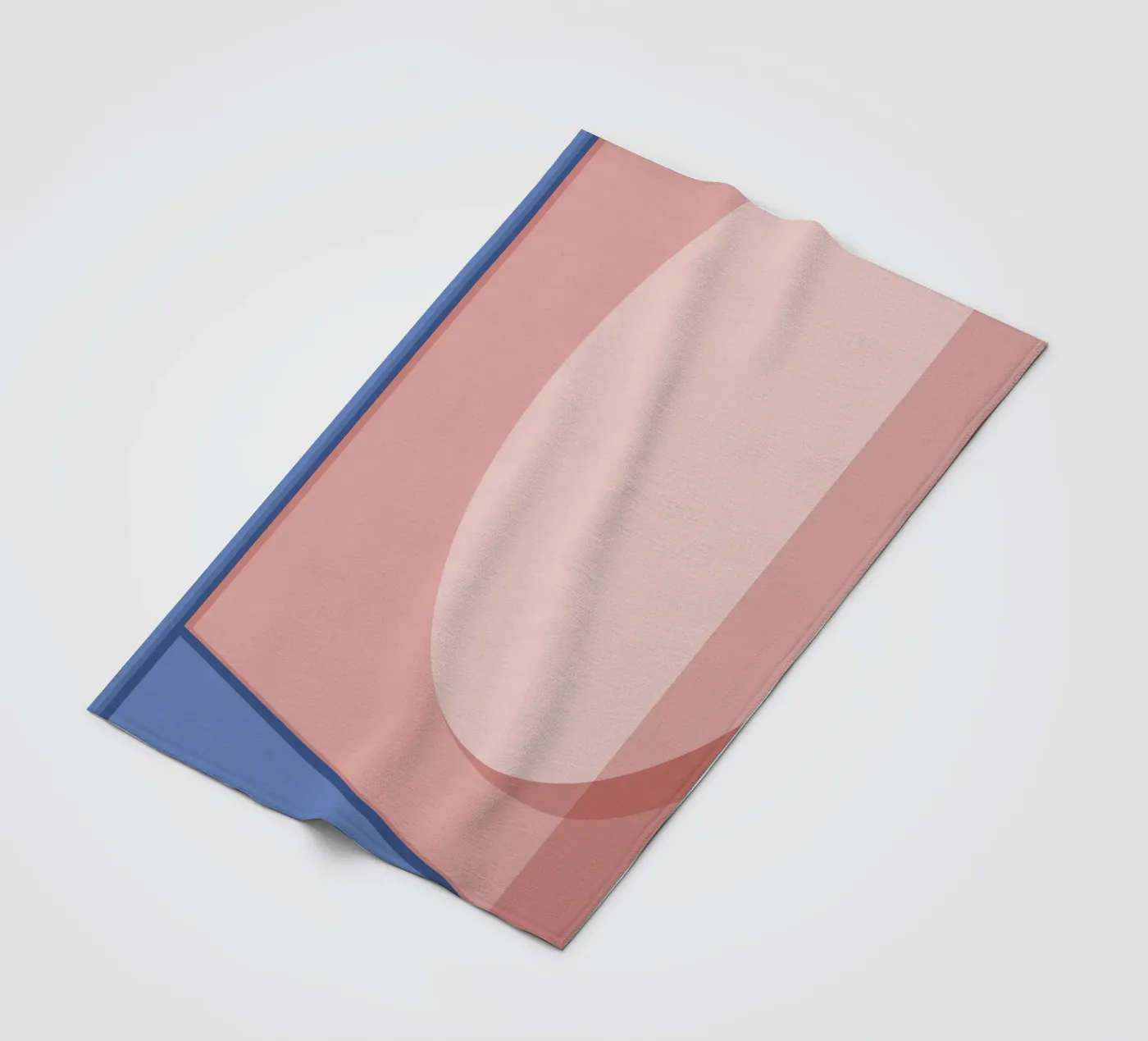 Soft Geometry fleece blanket by DARIA IVANOVNA