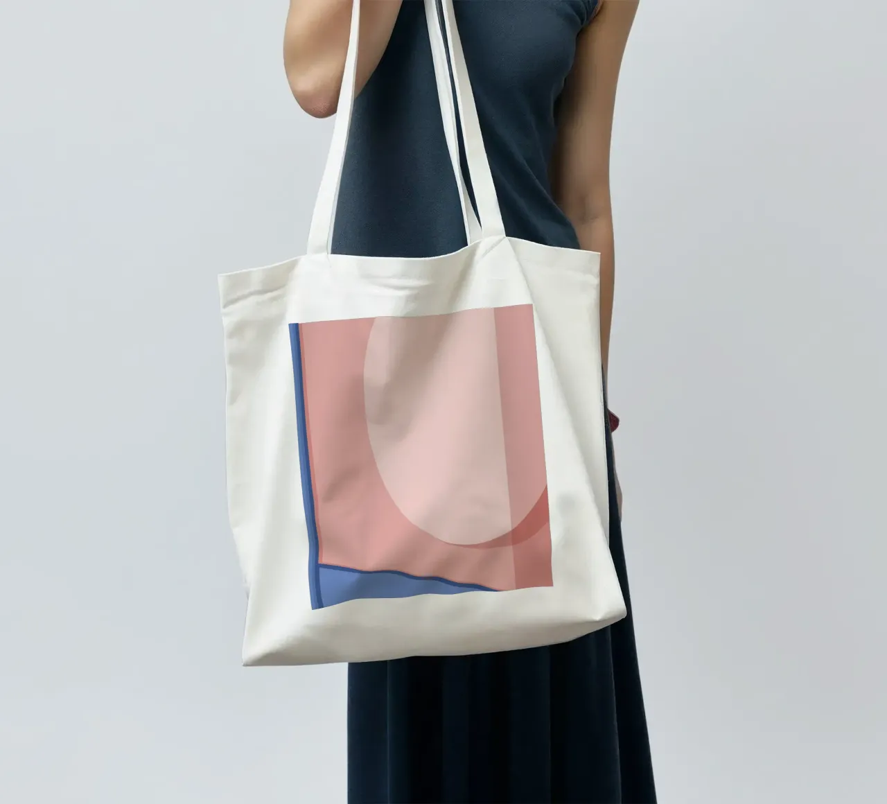 Soft Geometry borsa in juta da DARIA IVANOVNA