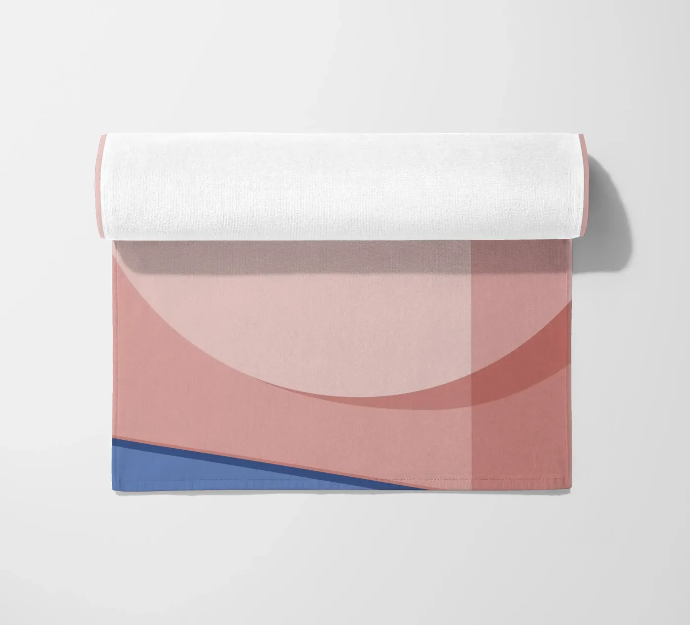 Soft Geometry Strandtuch von DARIA IVANOVNA