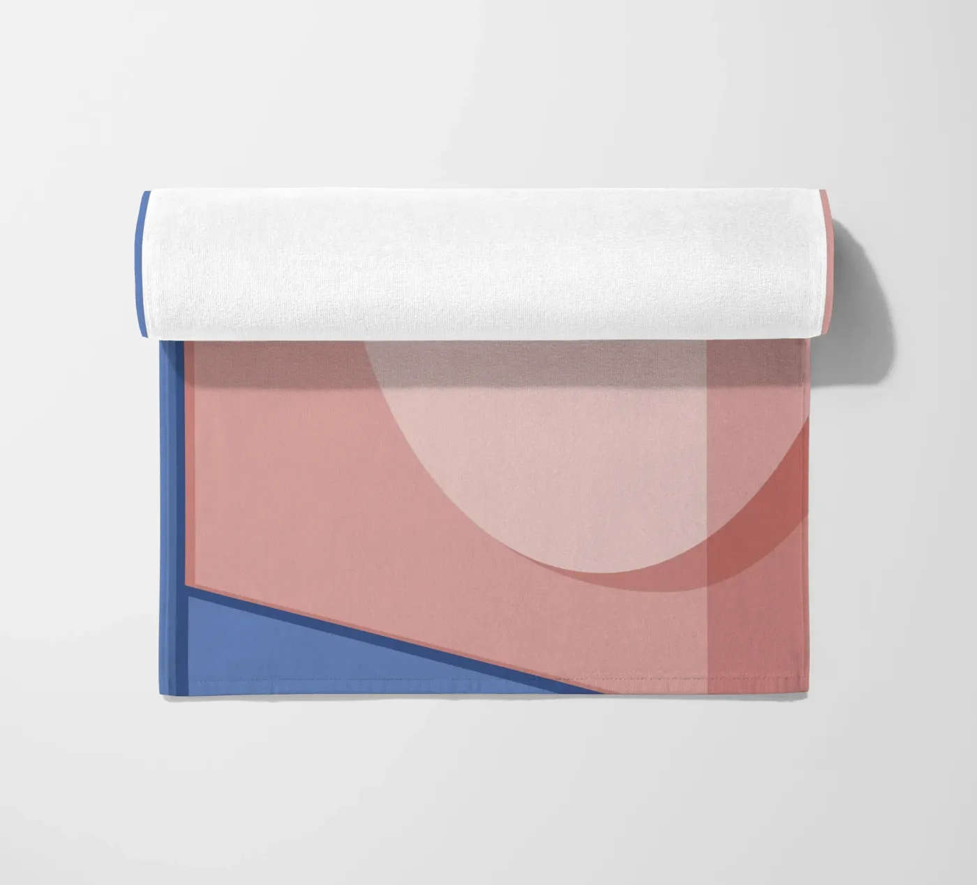 Soft Geometry Strandtuch von DARIA IVANOVNA