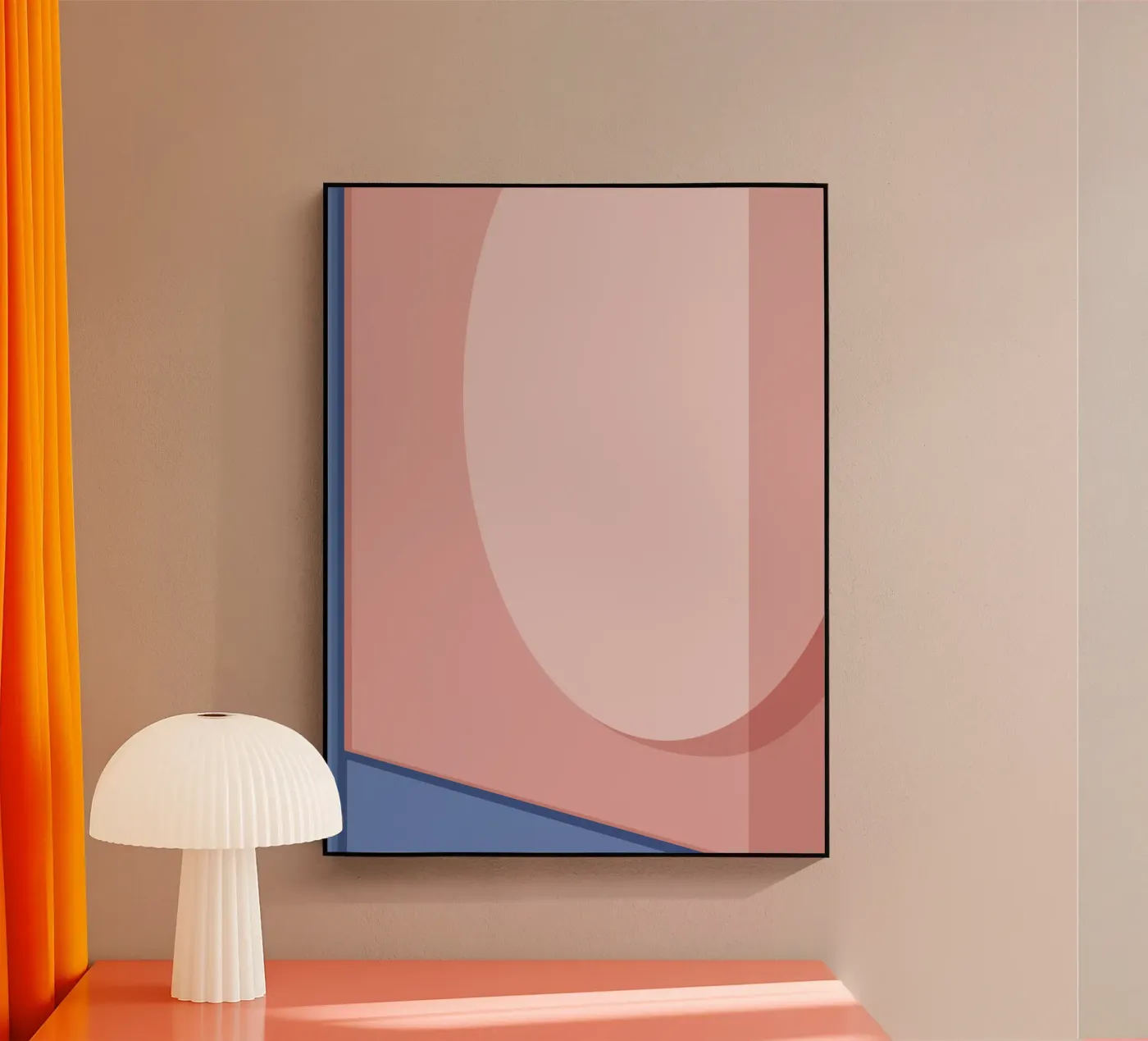 Soft Geometry acryl van DARIA IVANOVNA