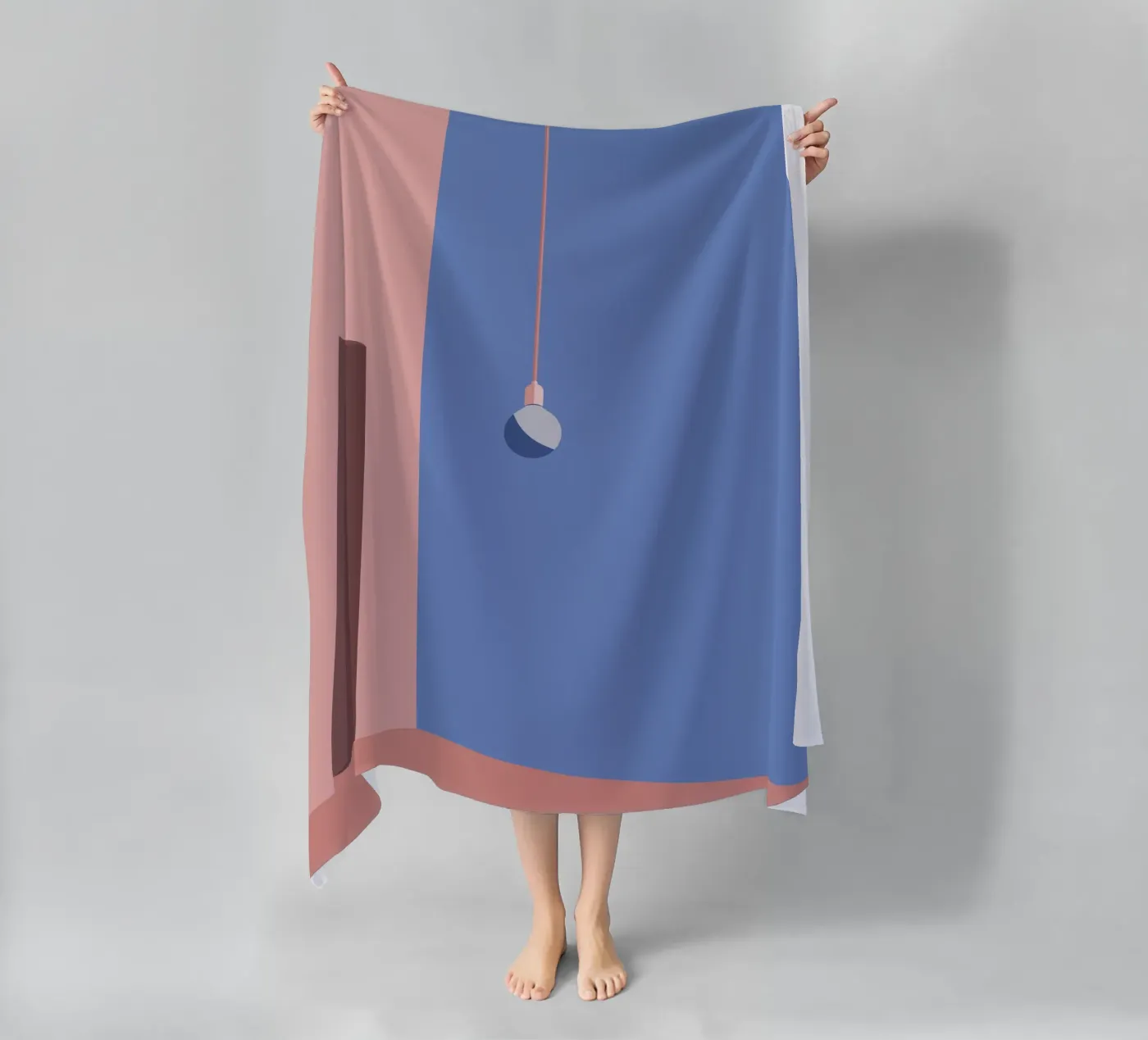 Still Corner strandhanddoek van DARIA IVANOVNA