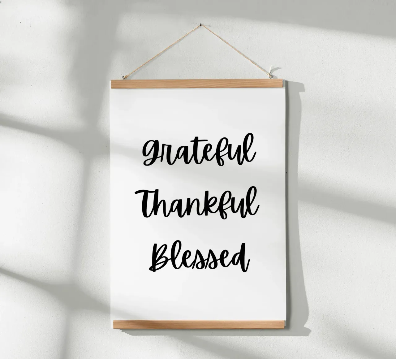 Grateful thankful blessed carta hahnemühle da HolidaysCandyWalls